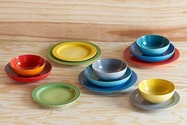 Le Creuset Speiseteller Steinzeug Ofenrot 27cm