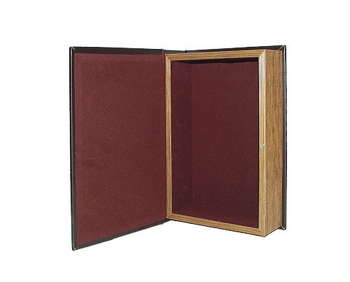 Hohles Buch mit Geheimfach Buchversteck Weltkarte Vintage Antik-Stil Groß