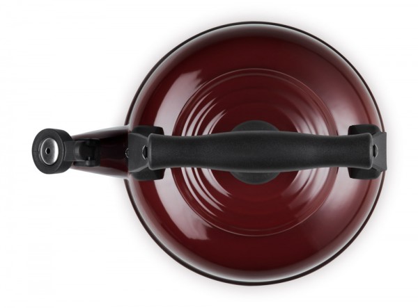 Le Creuset Wasserkessel Tradition Garnet (Rhone) Bordeaux-Rot 2,1L