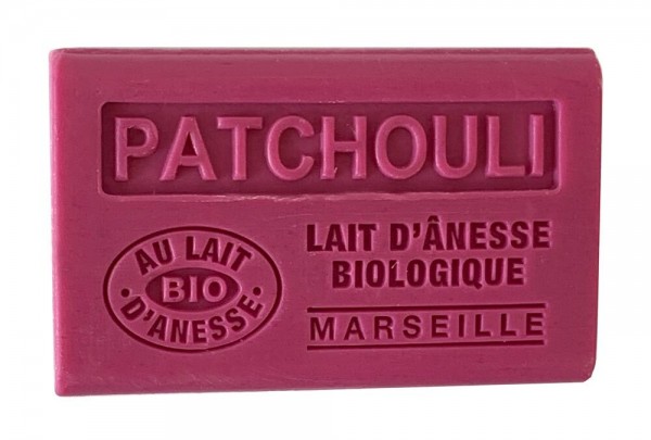 Provence Gästeseife Patchouli Bio Eselsmilch Duftseife 60g