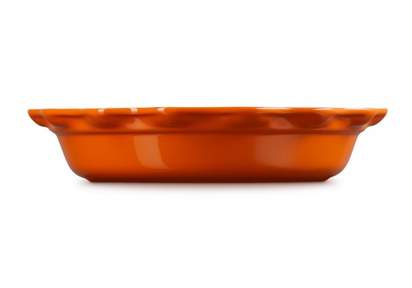 Le Creuset Pie-Form Kuchenform Steinzeug Ofenrot 23cm
