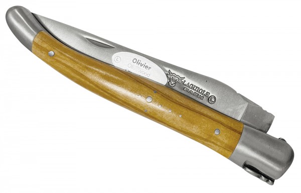 Laguiole en Aubrac Taschenmesser Olivenholz (Olivier) 12 cm