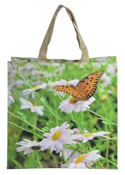 Einkaufstasche Schmetterling Tragetasche Falter Shopper 40x40cm