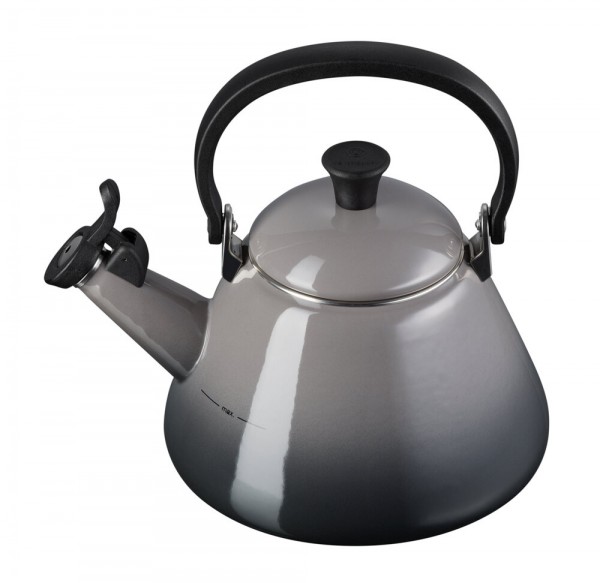 Le Creuset Wasserkessel Kone Flint Grau 1,6L