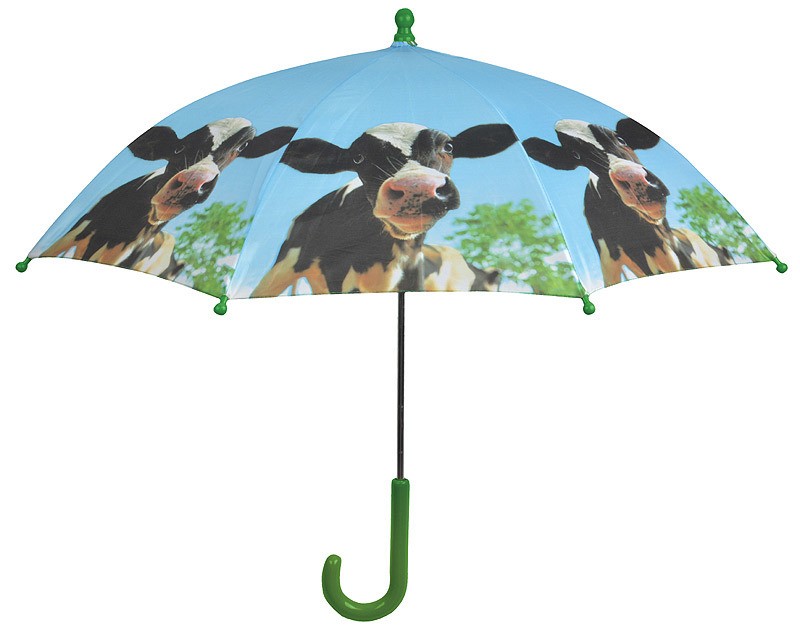 Kinder Regenschirm Kuh Bauernhof Ø 70 cm Kinderschirm für Jungen und Mädchen