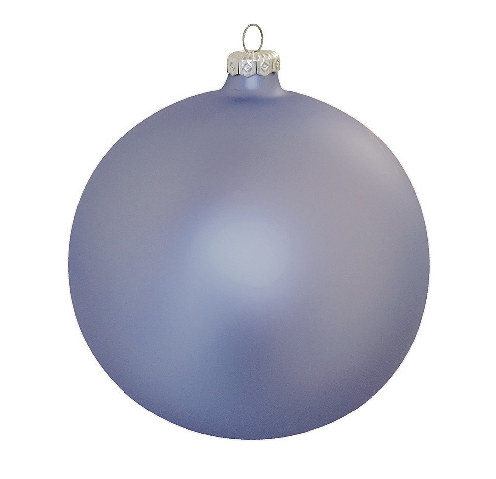 Christbaumkugel Hellblau Groß Seidenmatt Echt Glas Weihnachtskugel 15cm Christbaumkugel Hellblau Groß Seidenmatt Echt Glas Weihnachtskugel 15cm