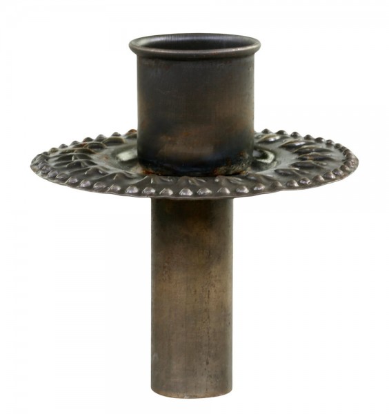 Kerzenhalter für Flaschen Kerzenhalteraufsatz Flaschenaufsatz Messing Antik-Stil