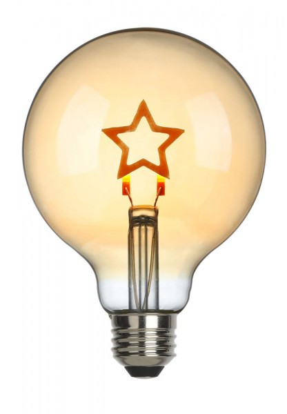 Sompex Stern LED Filament Leuchtmittel E27 2000 K
