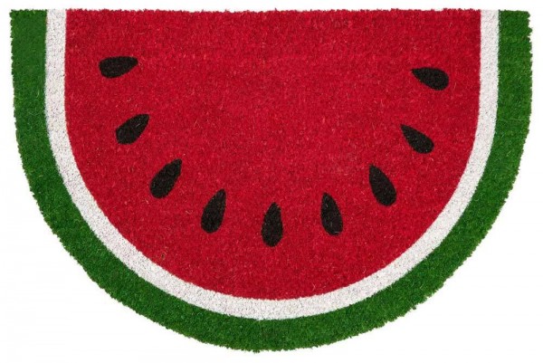 Fußmatte Kokos Fussmatte Fußabtreter Eingang Halbrund 60 x 40 cm