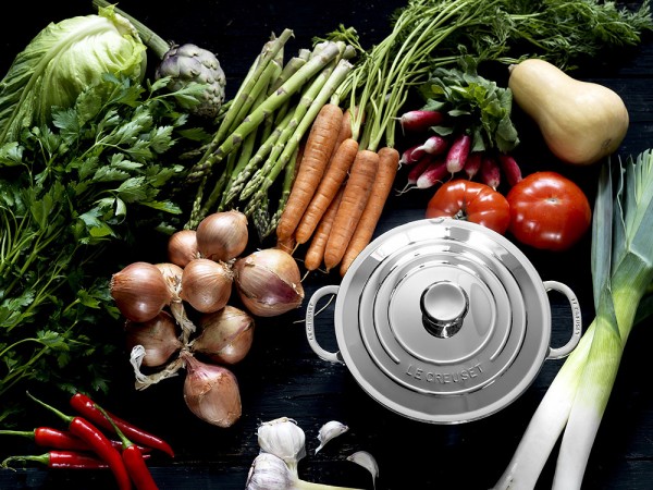 Le Creuset 3-Ply PLUS Topfset 4-teilig Edelstahl