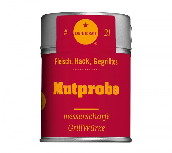 Tante Tomate - Mutprobe - messerscharfe GrillWürze - Gewürzmischung 60g