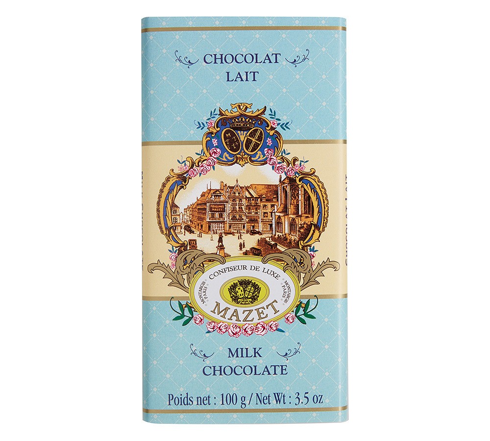 Mazet Vollmilchschokolade Chocolat Lait Extra Tafel 100g