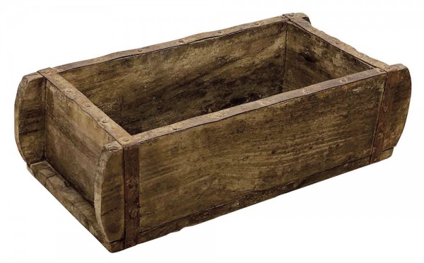 Alte Ziegelform Holz zum Dekorieren Vintage Holzkiste Aufbewahrungsbox