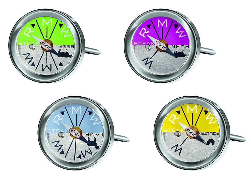 RÖSLE Steak- und Fleischthermometer 4 Stück RÖSLE Steak- und Fleischthermometer 4 Stück