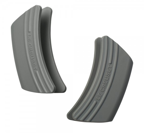 Le Creuset Silikon Griffschutz 2er-Set Flint Grau