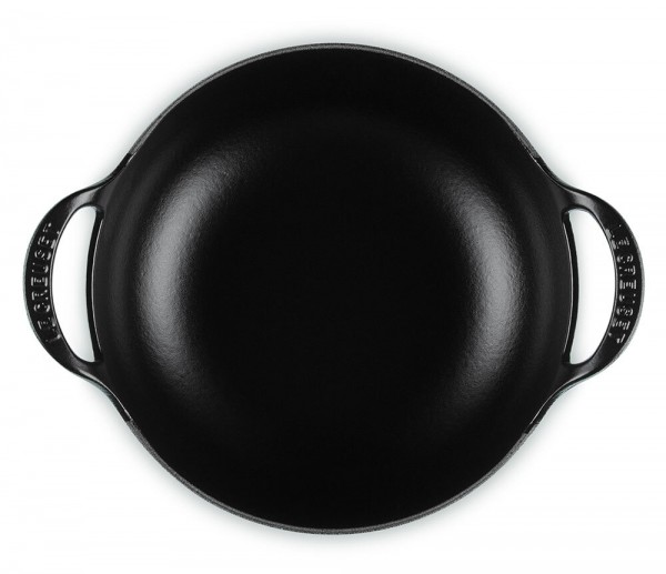 Le Creuset Balti Dish Schmorbräter Gusseisen Sea Salt 24cm