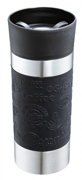 Cilio Isoliertrinkbecher VIAGGIO schwarz 360ml