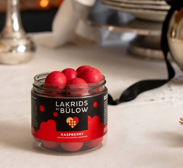 Lakrids by Bülow Crispy Raspberry - Weiße Schokolade Lakritz