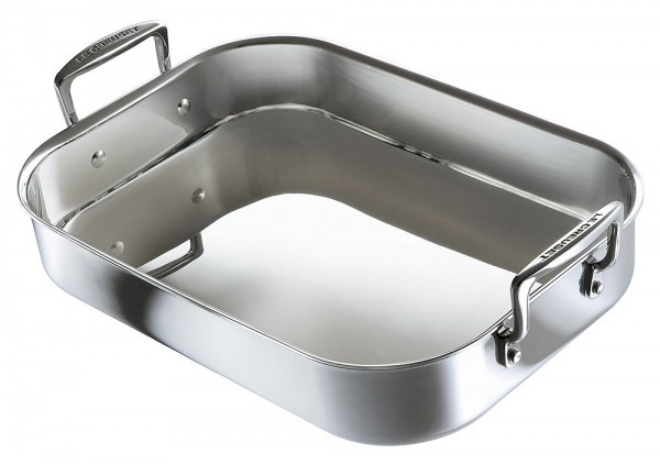 Le Creuset Bratreine 3-Ply Edelstahl 35cm