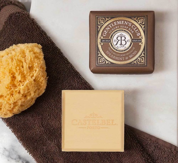 Castelbel Seife Gentlemen`s Club Spearmint (Minze) Männerseife aus Portugal 150g