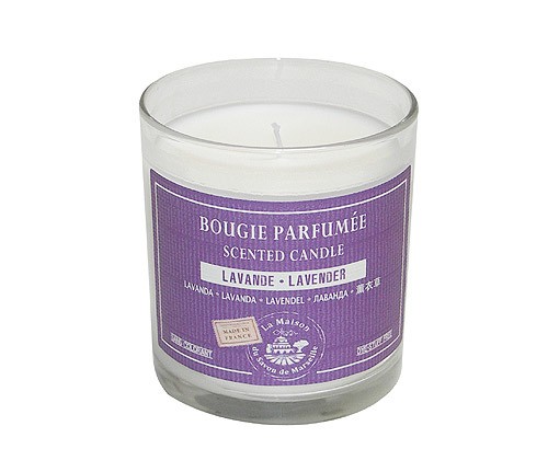 Provence Duftkerze im Glas Lavande (Lavendel) 140g