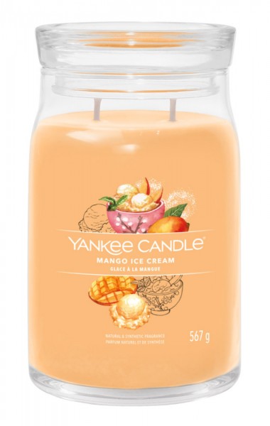 Yankee Candle Duftkerze Signature Mango Ice Cream 567 g