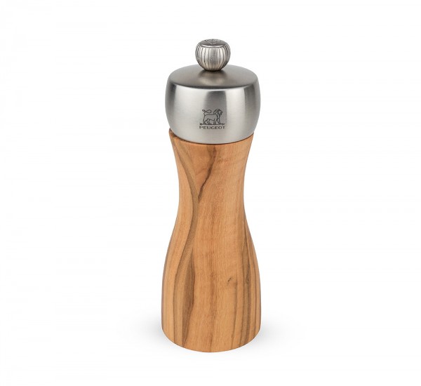 Peugeot Fidji Pfeffermühle Olivenholz Edelstahl 15cm