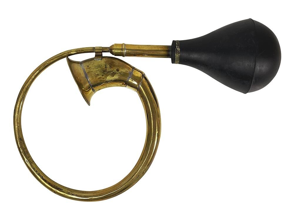 Ballhupe Nostalgie Oldtimer Hupe Messing Handhupe Tröte Horn Vintage Antik Stil