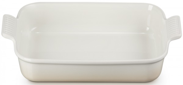 Le Creuset Auflaufform Tradition Steinzeug Meringue 32cm