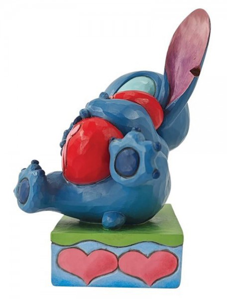 DISNEY Figur Stitch mit Herz Heart Struck Lilo & Stitch by Jim Shore 13 cm