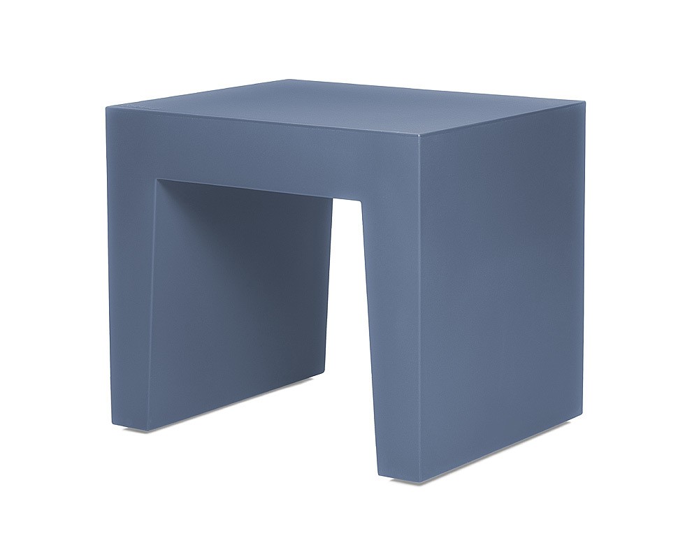 Fatboy Concrete Seat Pigeon Blue Sitzhocker Blau 40 x 50 x 43 cm