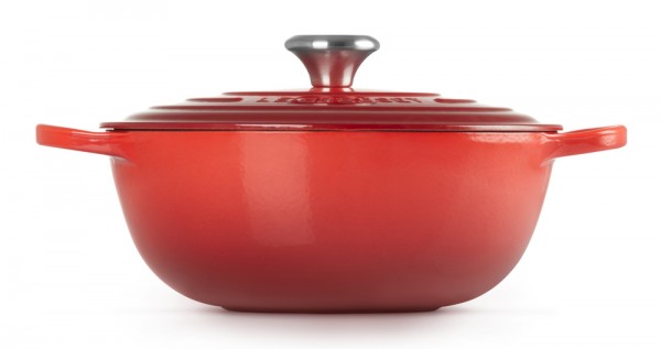 Le Creuset La Marmite Signature Familientopf Gusseisen Kirschrot 26cm