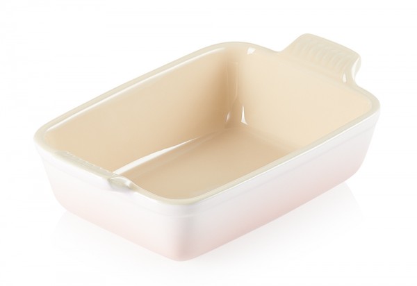 Le Creuset Auflaufform Tradition Steinzeug Shell Pink 32cm