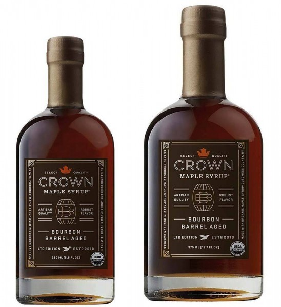 Crown Maple Syrup Bourbon Barrel Aged BIO Ahornsirup