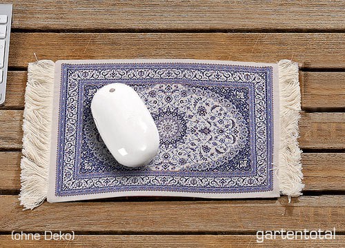 Mauspad Orientteppich Mini-Teppich Mousepad blau