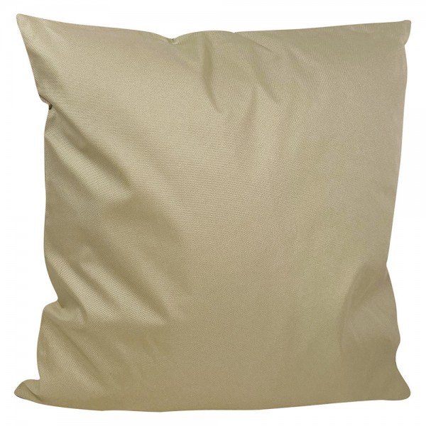 Outdoor Kissen Blumen Vintage-Stil Gartenkissen Wasserabweisend Weiß Beige 45x45cm