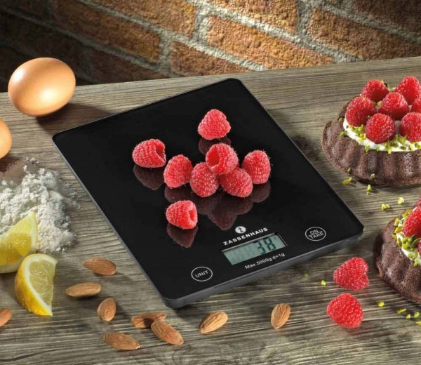 Zassenhaus Digitale Küchenwaage BALANCE Schwarz