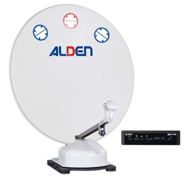Alden ORBITER 85 HD weiß mit S.S.C. Steuermodul