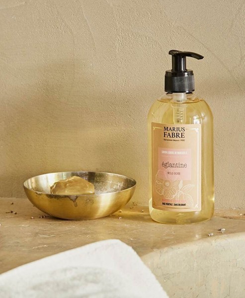 Marius Fabre Flüssigseife Wildrose églantine Rose 400ml