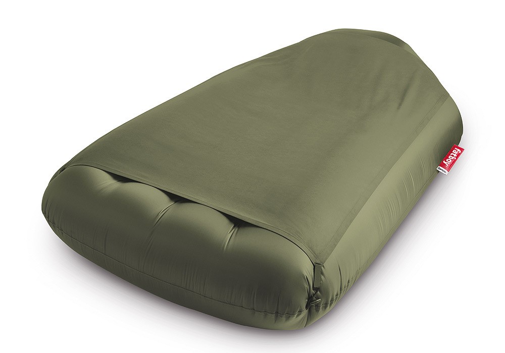 Fatboy Lamzac® L Deluxe Olive Green Outdoor Luftbett Lounger Olivgrün 195 x 112 cm