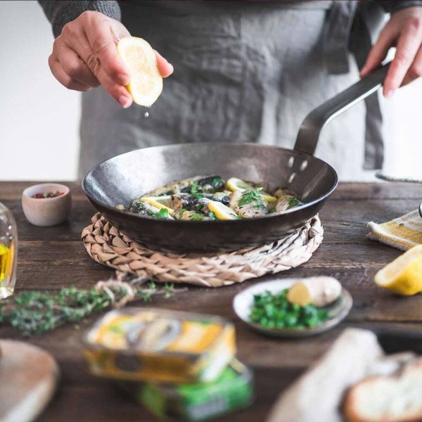 la belle-iloise Sardinen zum Braten konfierte Zitrone und Koriander - Dose 115 g