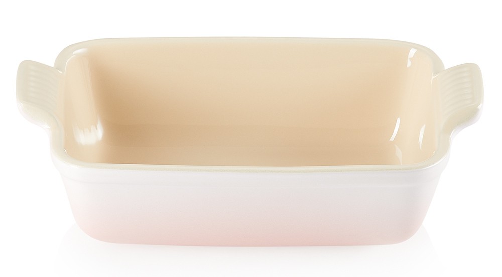 Le Creuset Auflaufform Tradition Steinzeug Shell Pink 32cm