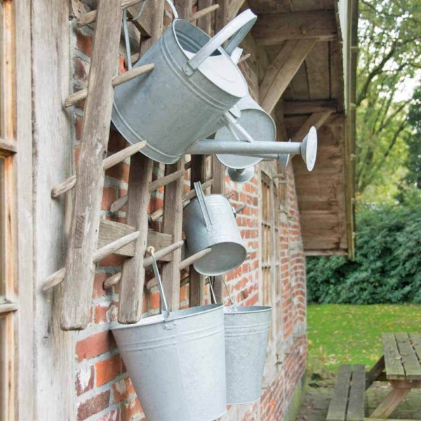 Gießkanne aus Zink Giesskanne Landhaus-Stil 8,75l