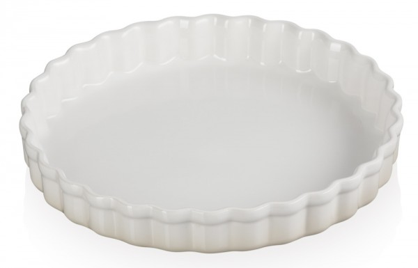 Le Creuset Tarte-Form Steinzeug Meringue 24cm