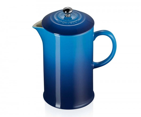 Le Creuset Kaffeebereiter Steinzeug Azure Blau
