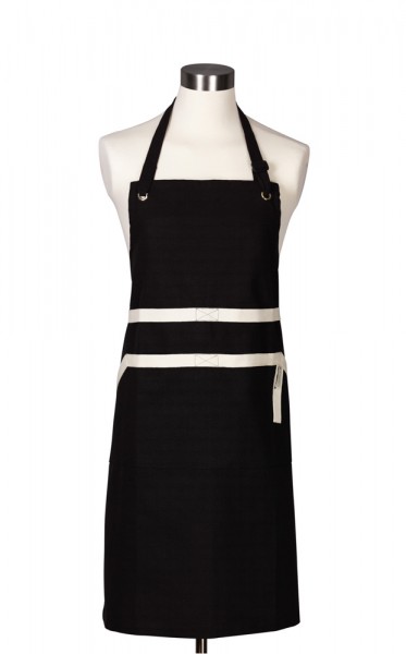 Le Creuset Küchen-Schürze Textil Schwarz
