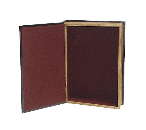 Hohles Buch mit Geheimfach Buchversteck Segelschiff Antik-Stil