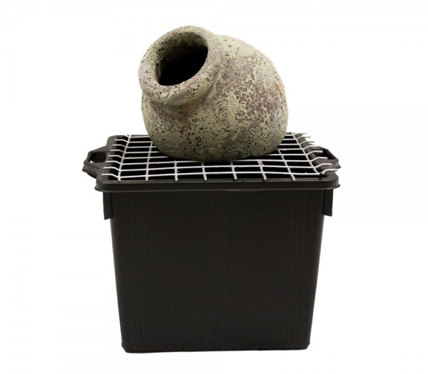 Ubbink AcquaArte Orange Amphore Antik-Look Gartenbrunnen Set Springbrunnen