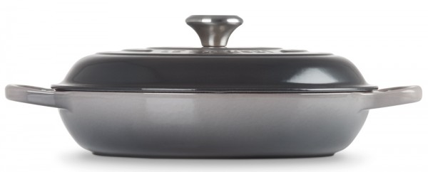 Le Creuset Gourmet-Profitopf Signature Gusseisen Flint Grau 30cm
