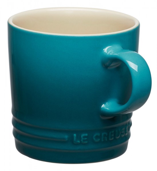 Le Creuset Tasse Becher Steinzeug Deep Teal Petrol 200ml